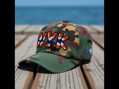 The City Collection NY Basketball Camo Patched Hat - Rebel P Customs