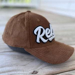 Rebel Glow In The Dark Patched Low Profile Structured Corduroy Hat - Rebel P Customs