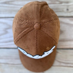 Rebel Glow In The Dark Patched Low Profile Structured Corduroy Hat - Rebel P Customs