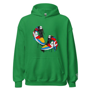 Rebel Sneaker Unisex Hoodie - Rebel P Customs