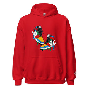 Rebel Sneaker Unisex Hoodie - Rebel P Customs