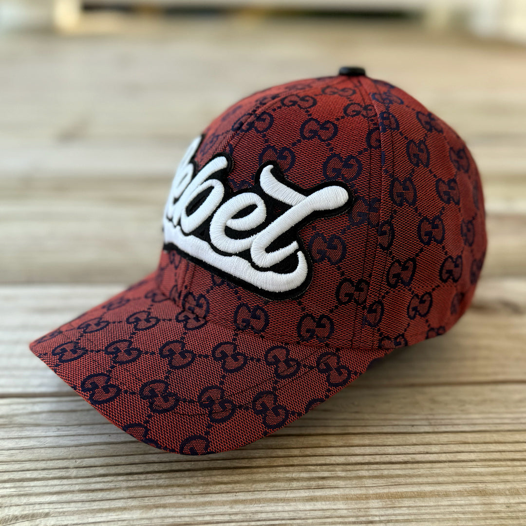 Limited Edition Glow In The Dark Rebel Patched Hat in Orange