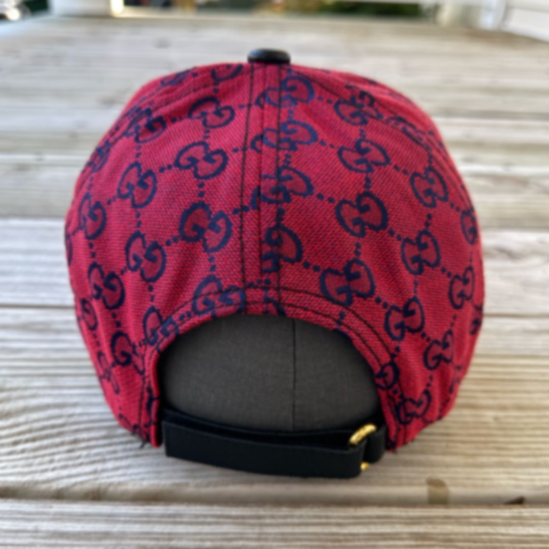 Limited Edition Glow In The Dark Rebel Patched Hat in Red