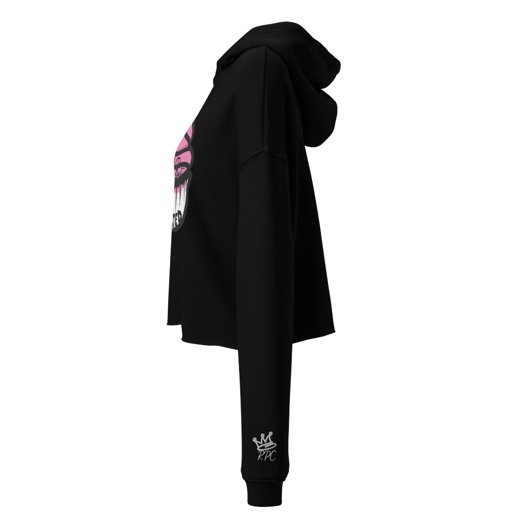 Sweet But Twisted Cropped Hoodie - Rebel P Customs