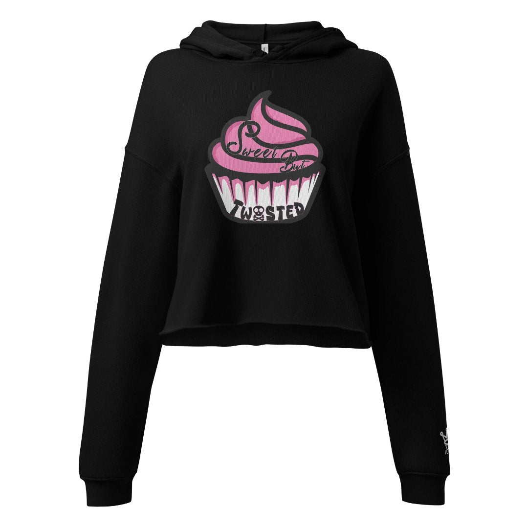 Sweet But Twisted Cropped Hoodie - Rebel P Customs