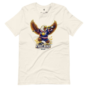 Team USA Free Bird Limited Gold Edition Unsex T Shirt - Rebel P Customs