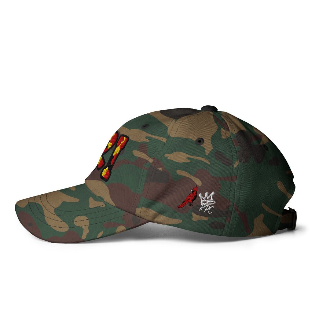 The City Collection ARI Football Camo Patched Hat - Rebel P Customs
