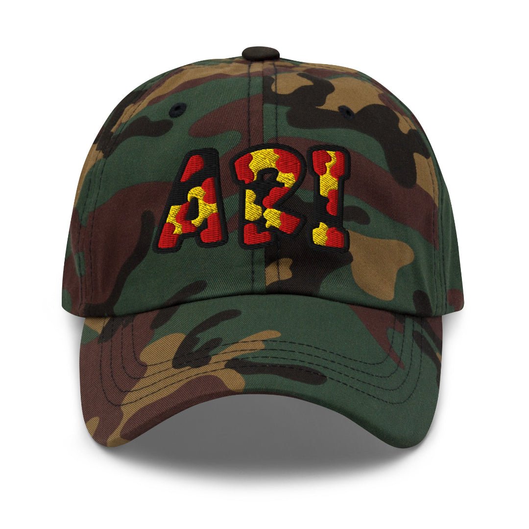 The City Collection ARI Football Camo Patched Hat - Rebel P Customs