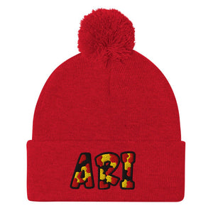 The City Collection ARI Football Patched Beanie - Rebel P Customs