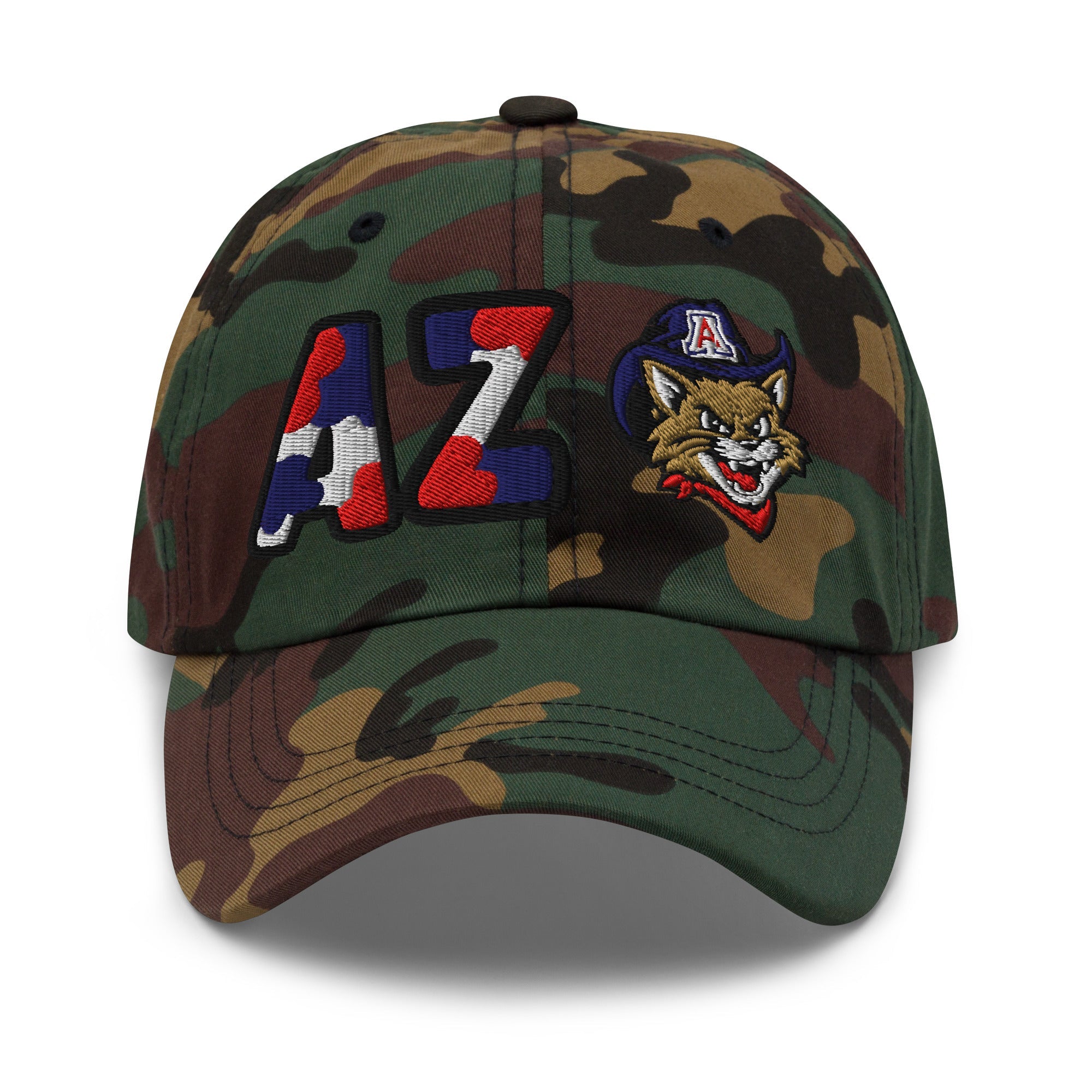 The City Collection Arizona Wildcat Camo Patched Hat - Rebel P Customs