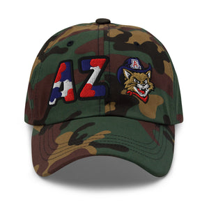 The City Collection Arizona Wildcat Camo Patched Hat - Rebel P Customs