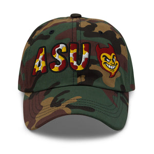 The City Collection ASU Sun Devil Camo Patched Hat - Rebel P Customs