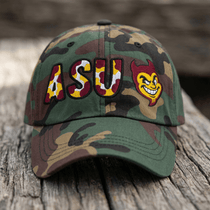 The City Collection ASU Sun Devil Camo Patched Hat - Rebel P Customs