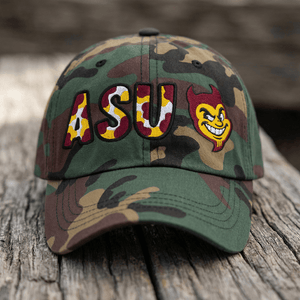 The City Collection ASU Sun Devil Camo Patched Hat - Rebel P Customs