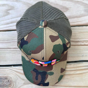 The City Collection ATL Chenille Camo Patched Hat - Rebel P Customs