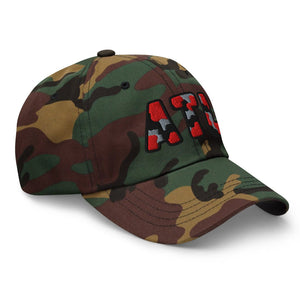 The City Collection ATL Football Camo Patched Hat - Rebel P Customs
