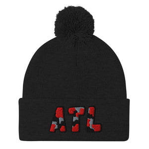 The City Collection ATL Football Patched Beanie - Rebel P Customs