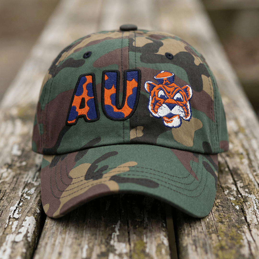 The City Collection AU Tiger Camo Patched Hat - Rebel P Customs