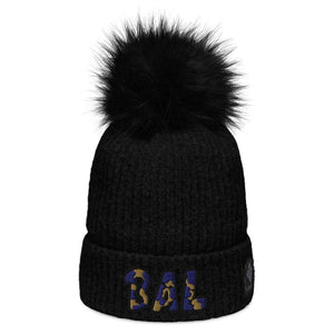 The City Collection BAL Football Patched Beanie - Rebel P Customs
