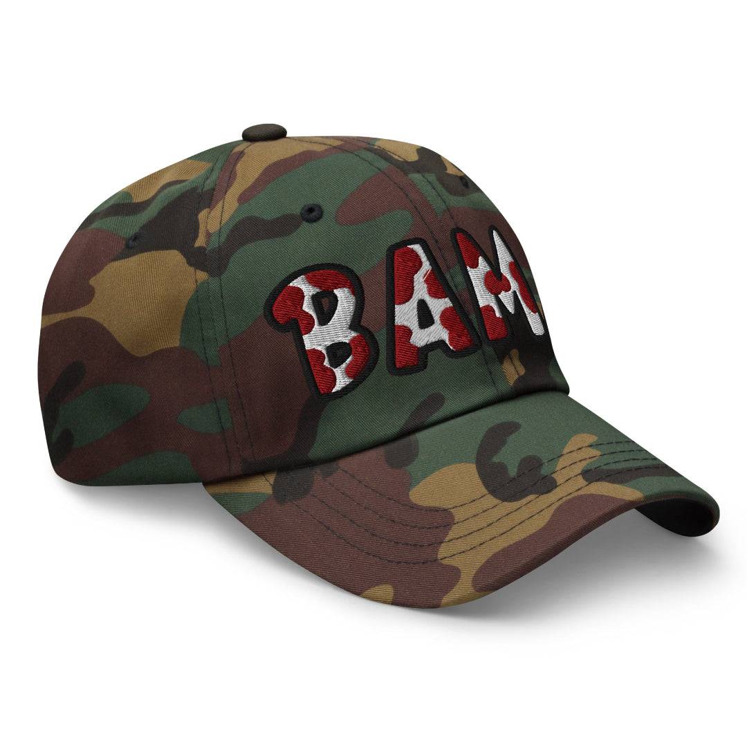 The City Collection BAMA Camo Patched Hat - Rebel P Customs
