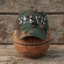 The City Collection BKLYN Basketball Camo Patched Hat - Rebel P Customs
