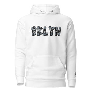 The City Collection BKLYN Basketball Patched Unisex Hoodie - Rebel P Customs