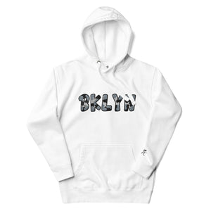 The City Collection BKLYN Basketball Patched Unisex Hoodie - Rebel P Customs