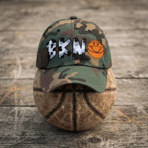 The City Collection BKN Basketball Camo Patched Hat - Rebel P Customs