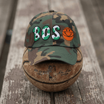 The City Collection BOS Basketball Camo Patched Hat - Rebel P Customs