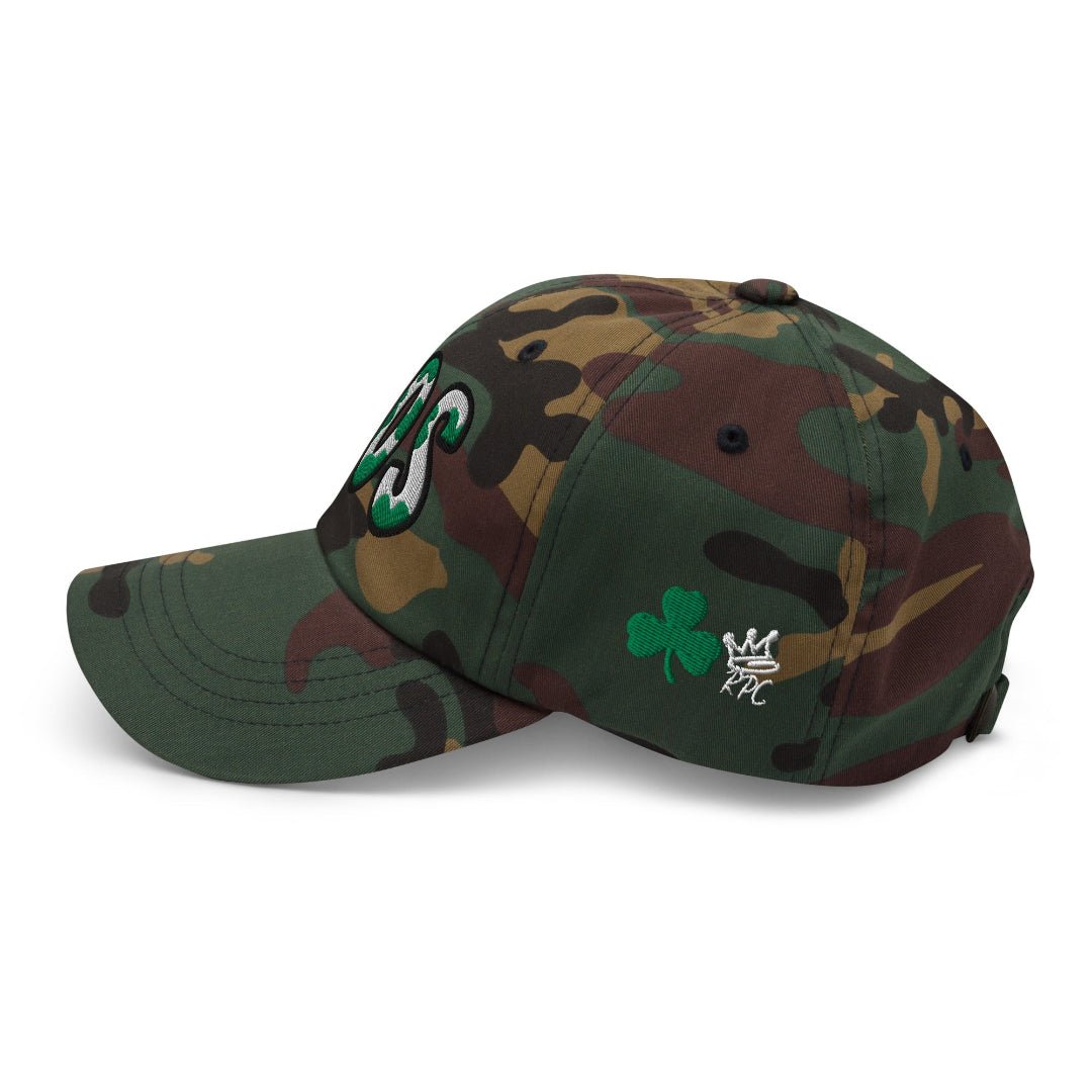 The City Collection BOS Basketball Camo Patched Hat - Rebel P Customs