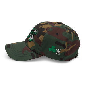 The City Collection BOS Basketball Camo Patched Hat - Rebel P Customs