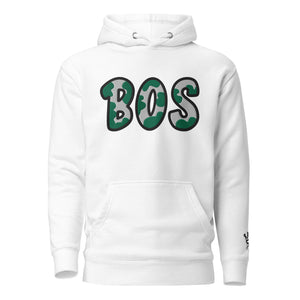 The City Collection BOS Basketball Patched Unisex Hoodie - Rebel P Customs