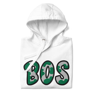 The City Collection BOS Basketball Patched Unisex Hoodie - Rebel P Customs