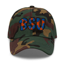 The City Collection BSU Camo Patched Hat - Rebel P Customs