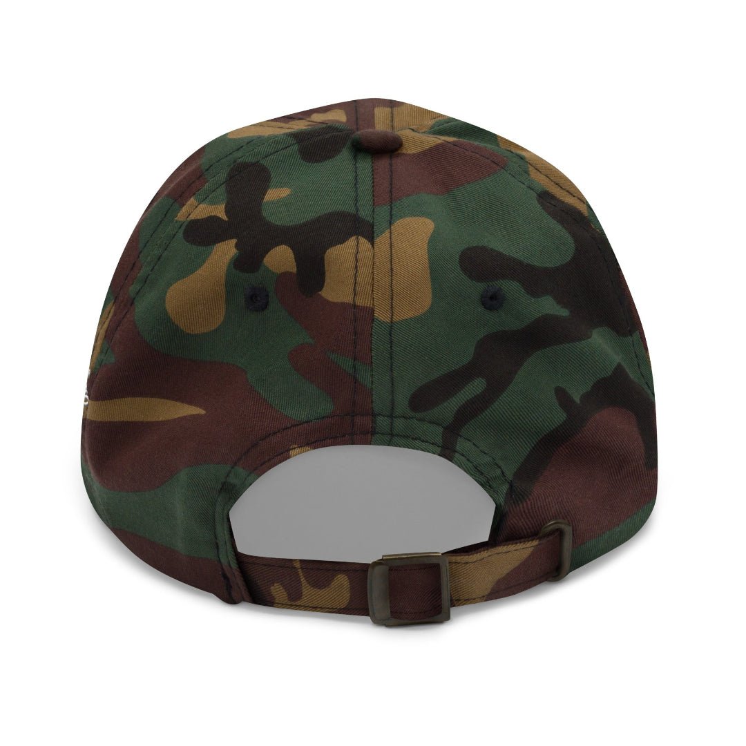 The City Collection BUF Football Camo Patched Hat - Rebel P Customs