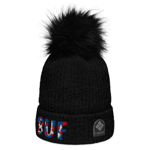The City Collection BUF Football Patched Beanie - Rebel P Customs