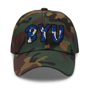 The City Collection BYU Camo Patched Hat - Rebel P Customs