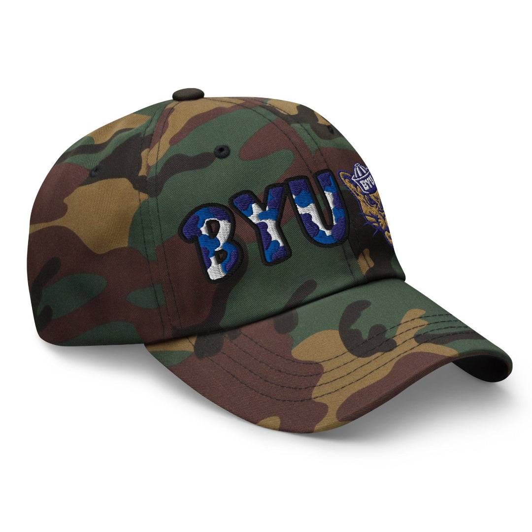 The City Collection BYU Cougar Camo Patched Hat - Rebel P Customs