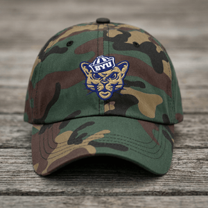 The City Collection BYU Logo Camo Patched Hat - Rebel P Customs