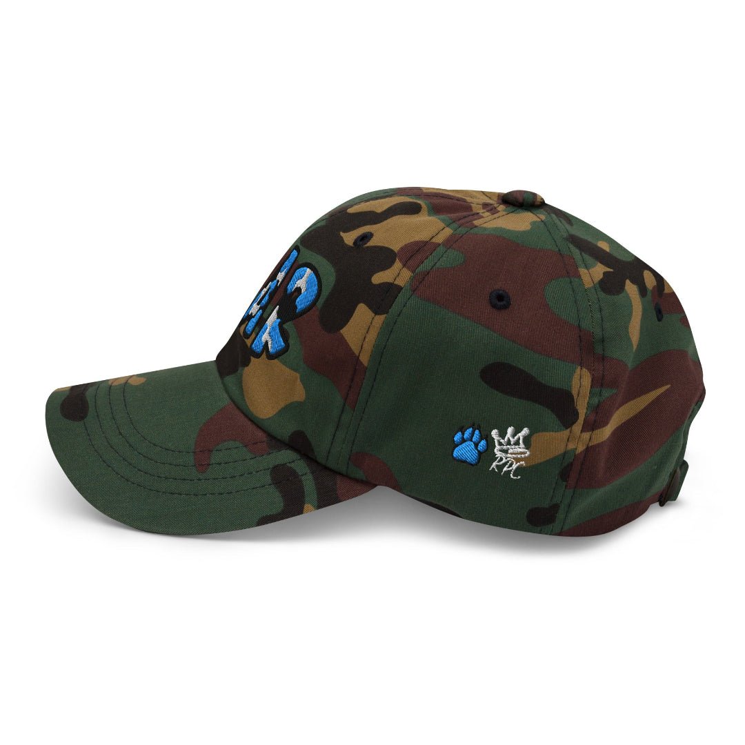The City Collection CAR Football Camo Patched Hat - Rebel P Customs