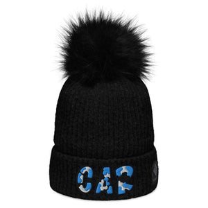 The City Collection CAR Football Patched Beanie - Rebel P Customs