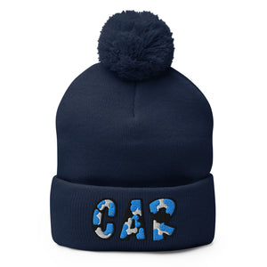 The City Collection CAR Football Patched Beanie - Rebel P Customs