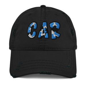 The City Collection CAR Football Patched Hat - Rebel P Customs