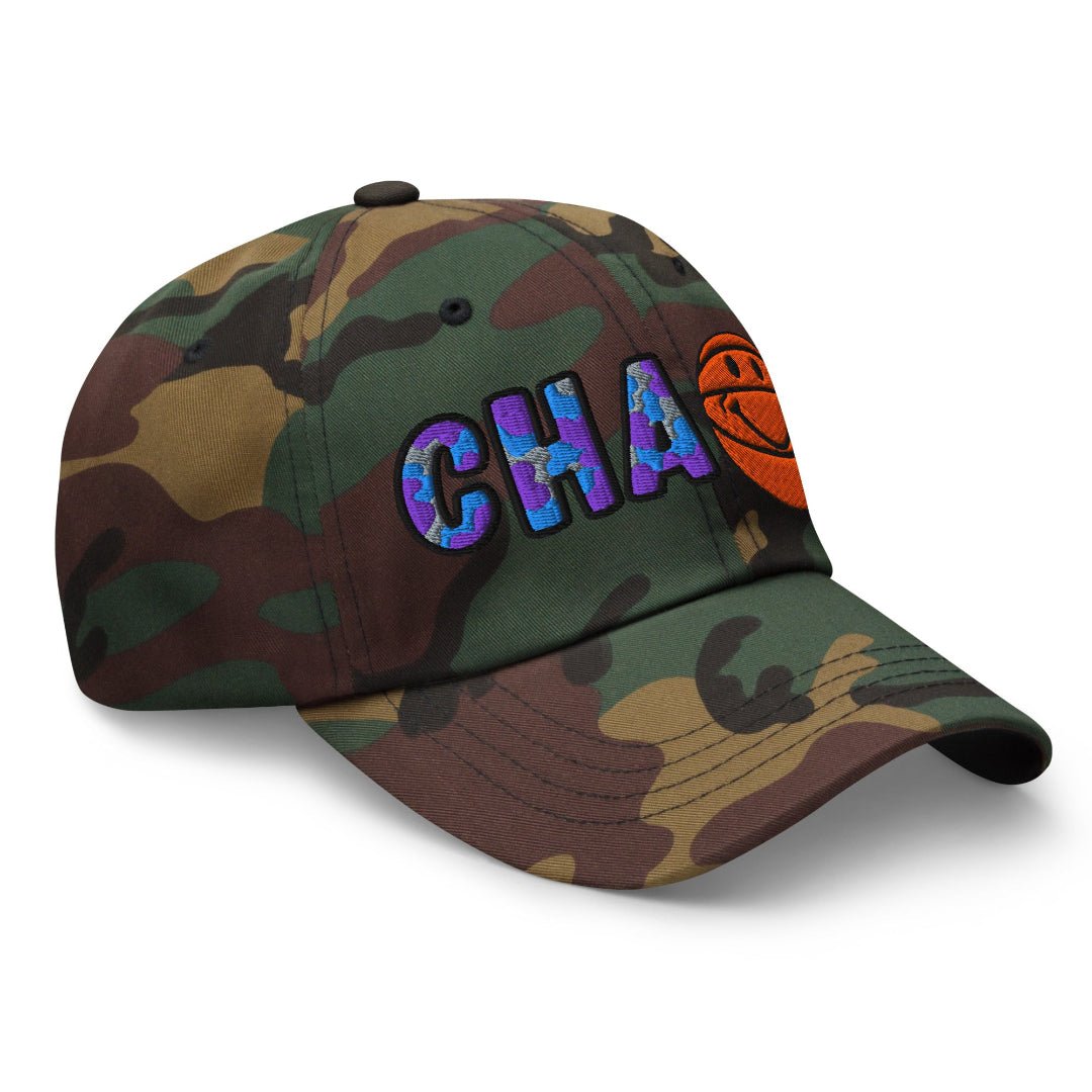 The City Collection CHA Basketball Camo Patched Hat - Rebel P Customs
