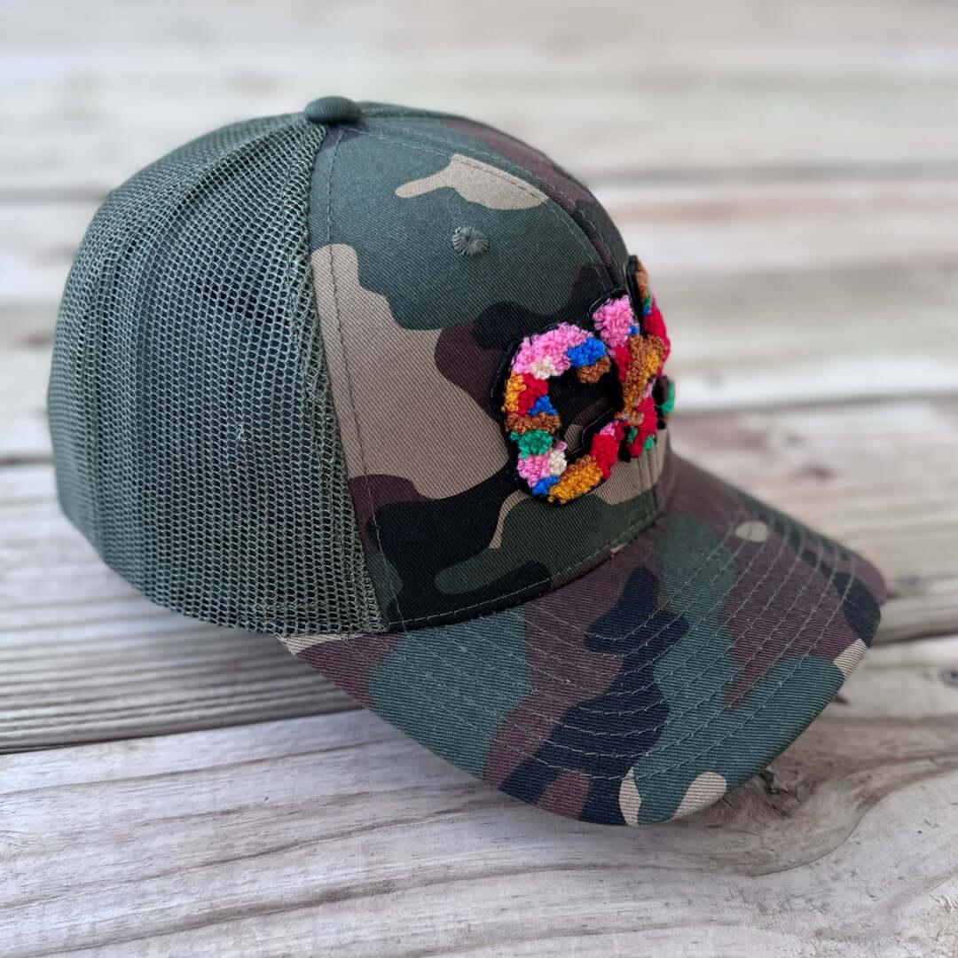 The City Collection CHI Chenille Camo Patched Hat - Rebel P Customs