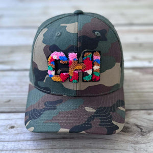 The City Collection CHI Chenille Camo Patched Hat - Rebel P Customs