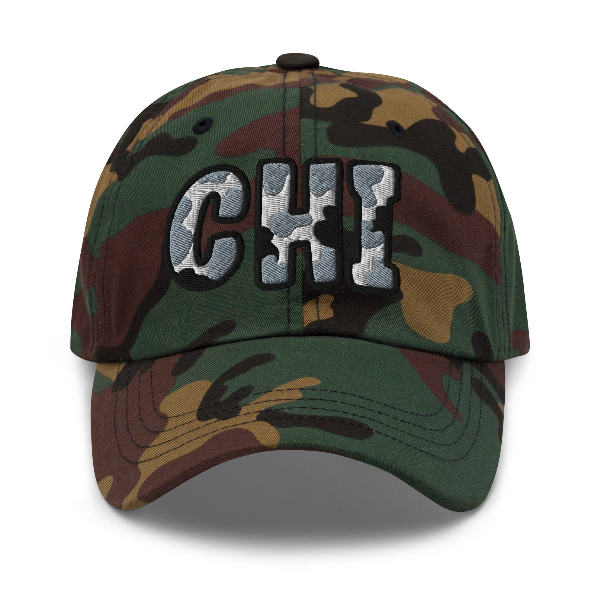 The City Collection CHI White Sox Baseball Camo Patched Hat - Rebel P Customs