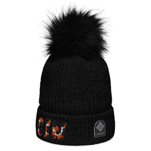 The City Collection CIN Football Patched Beanie - Rebel P Customs