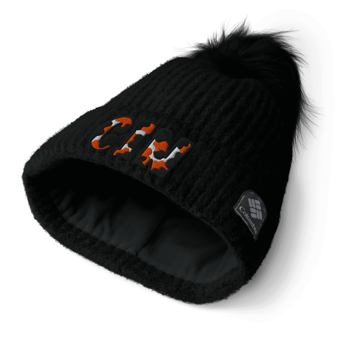The City Collection CIN Football Patched Beanie - Rebel P Customs