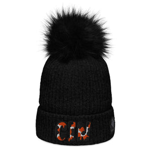 The City Collection CIN Football Patched Beanie - Rebel P Customs